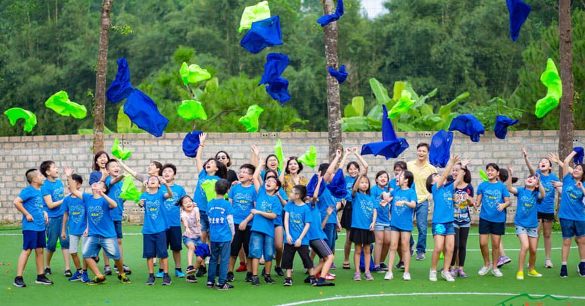 Team building cho học sinh tiểu học hoạt động bổ ích cho trẻ